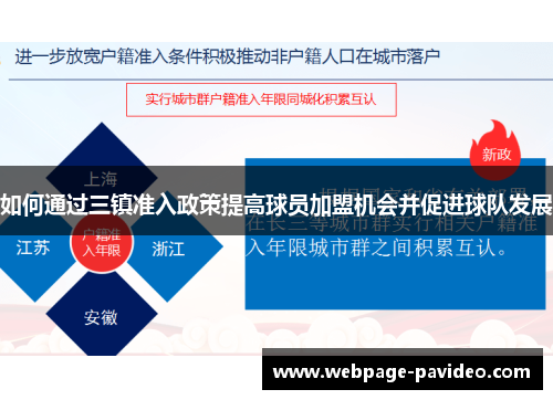 如何通过三镇准入政策提高球员加盟机会并促进球队发展