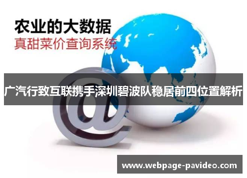 广汽行致互联携手深圳碧波队稳居前四位置解析